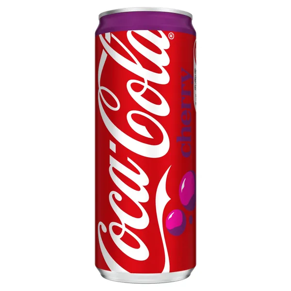 Gaivusis gazuotas gėrimas COCA COLA CHERRY, 330 ml