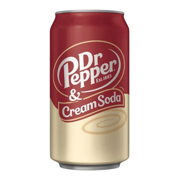 Gaivusis gėrimas DR. PEPPER CREAM SODA, 355 ml
