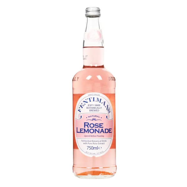 Gazuotas gaivusis gėrimas FENTIMANS ROSE LEMONADE, 0,75 l