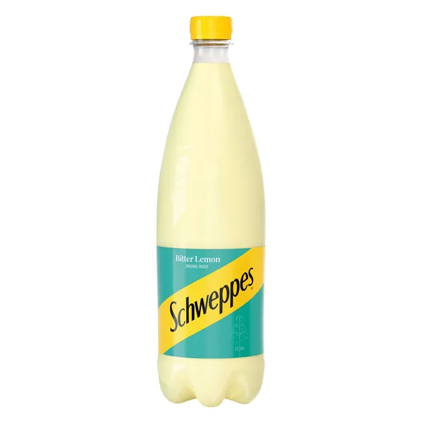 Gazuotas gaivusis gėrimas SCHWEPPES Bitter Lemon, 1 l