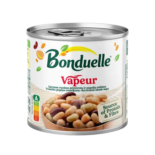 Garintų turkiškų žirnių ir pupelių mišinys BONDUELLE, 250 g
