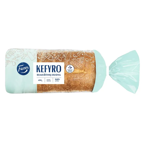 GARDĖSIO sumuštinių duona su kefyru, 450 g