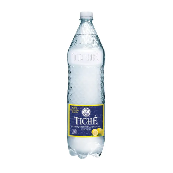 Gazuotas citrinų skonio stalo vanduo TICHĖ, 1,5 l D
