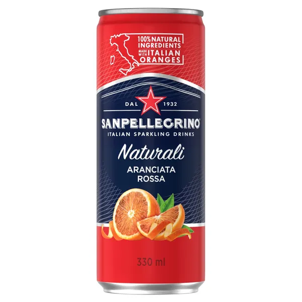 Limonāde Sanpellegrino Aranciata Rossa 0,33l