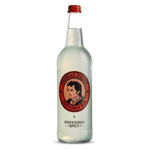 Gazuotas nealkoholinis gaivusis gėrimas THOMAS HENRY GINGER BEER, 0,75 l