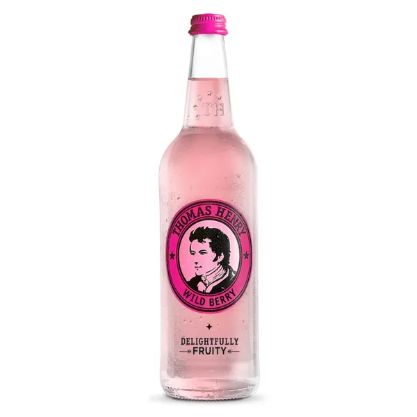 Gazuotas nealkoholinis gaivusis gėrimas THOMAS HENRY WILD BERRY, 0,75 l