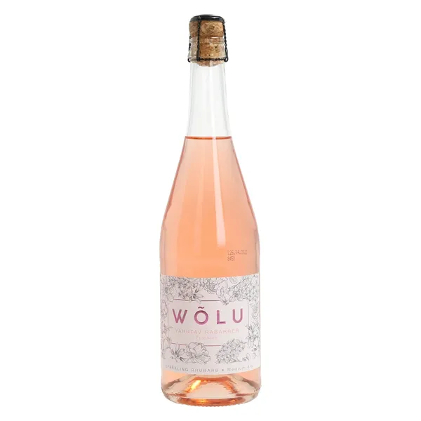 Gazuotas vaisių vynas WOLU RHUBARB, 6 %, 0,75 l