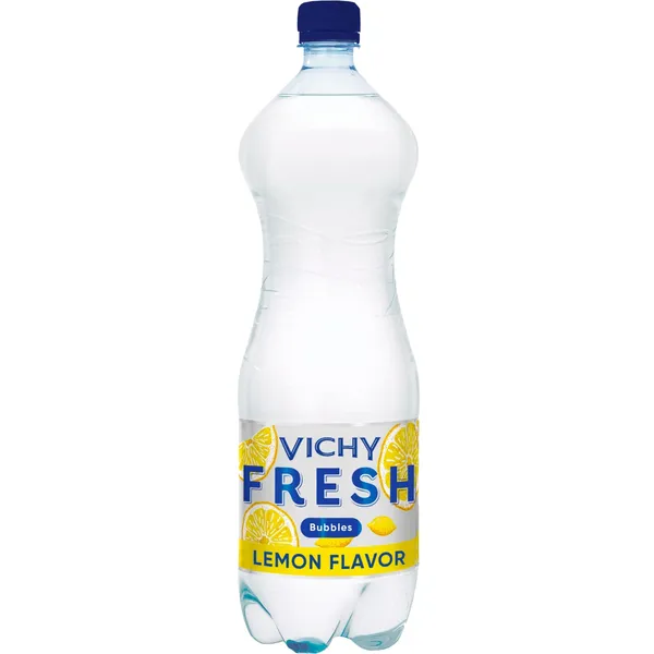 Gazuotas citrinų skonio gaivusis gėrimas VICHY FRESH BUBBLES, 1,5 l