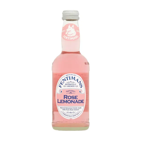 Gazuotas gaivusis gėrimas FENTIMANS ROSE LEMONADE, 0,275 l