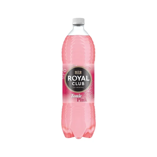 Gazuotas gėrimas CLUB PINK-BERRY TONIC, su saldikliu, 1 l