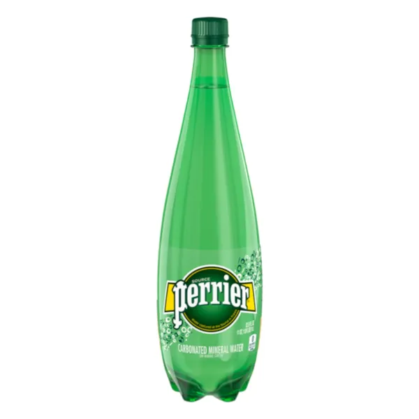 Gazuotas natūralus mineralinis vanduo PERRIER, 1 l