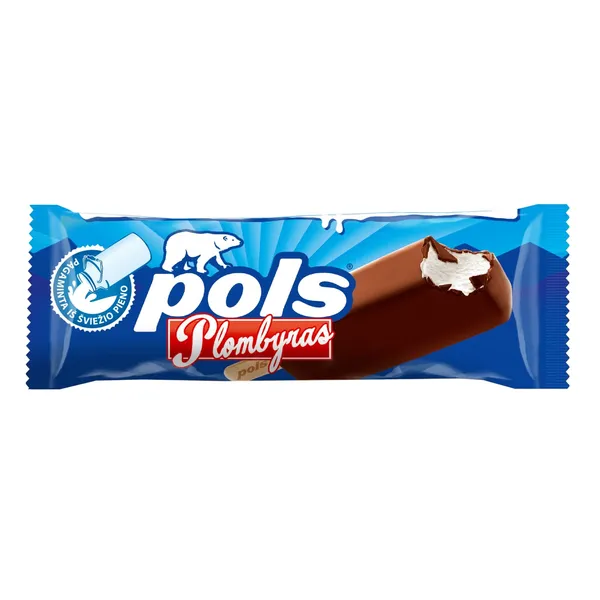 Glaistytas vanilinis plombyras POLS, 120 ml / 75 g