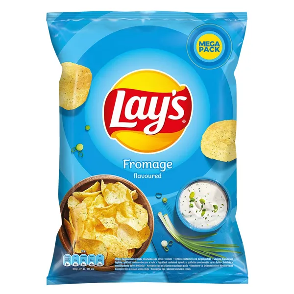 Grietinės ir prieskoninių žolelių skonio bulvių traškučiai LAYS, 200 g