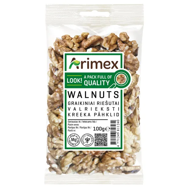 Graikiniai riešutai ARIMEX, 100 g