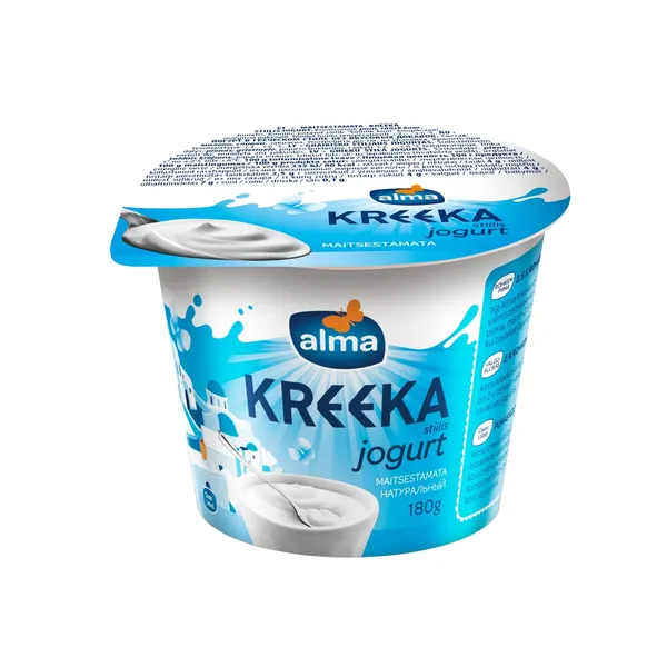 Graikiškas jogurtas ALMA, 4%, 180g (M)