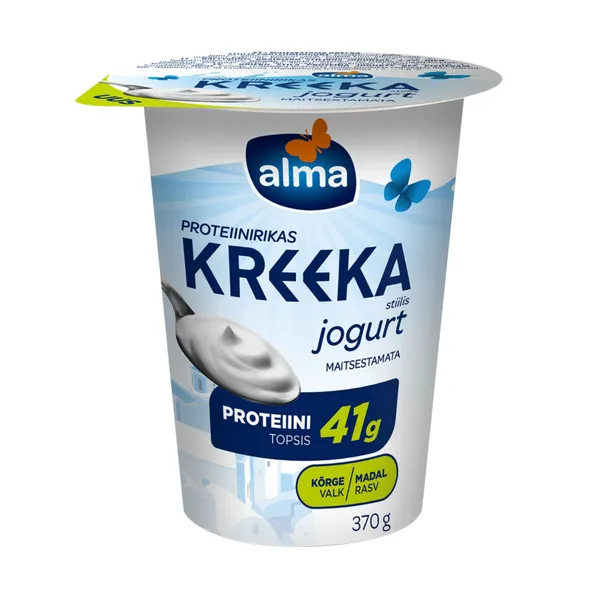Graikiško stiliaus baltyminis jogurtas ALMA, 2,5 % rieb., 370 g