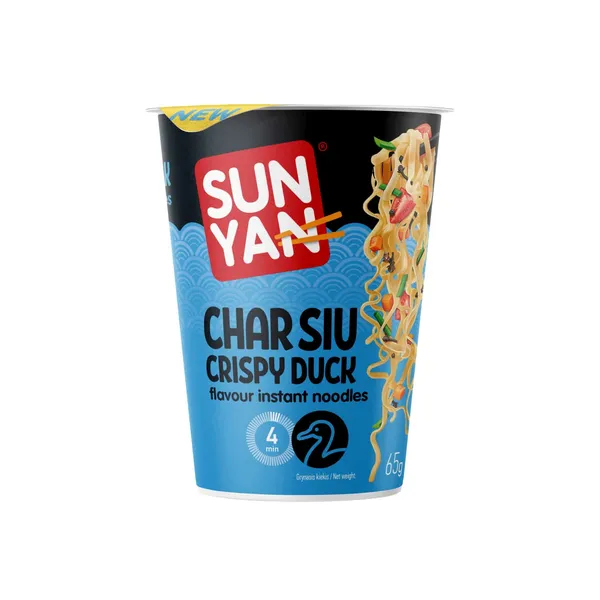 Greito paruošimo makaronai SUN YAN, Tom Yum skonio, 65 g