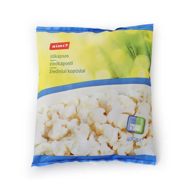 Greitai užšaldyti žiediniai kopūstai RIMI, 400 g