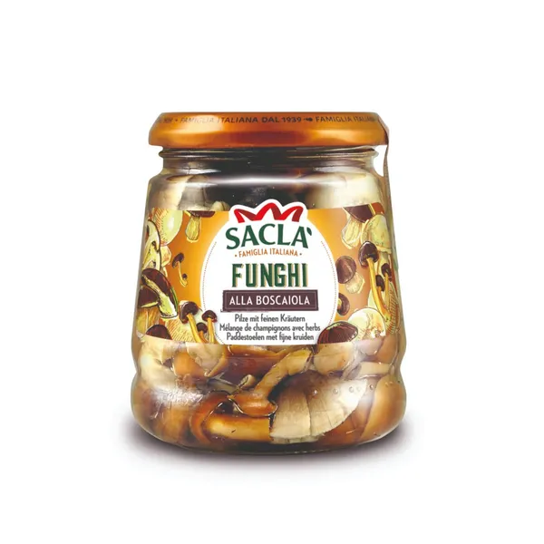 Grybų mišinys su prieskoninėmis žolelėmis SACLA, 290 g/167g