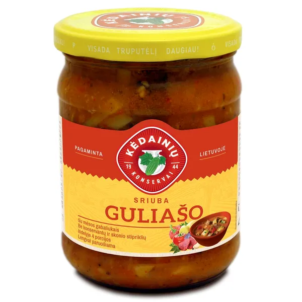 Guliašo sriuba KĖDAINIŲ KONSERVŲ FABRIKAS, 480 g