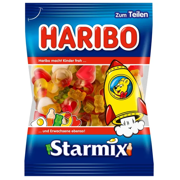 Želejkonfektes HARIBO Starmix Fruit Cola, 175g