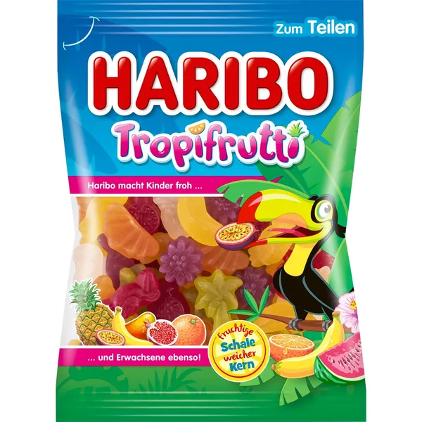 Guminukai HARIBO, TropiFrutti, 175 g