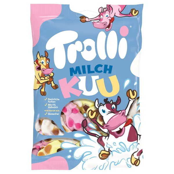 Guminukai karvytės TROLLI, 200 g