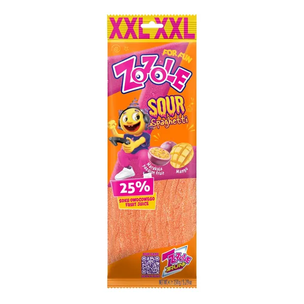 Guminukai ZOZOLE SPAGHETTI MANGO & PASSION FRUIT, 150 g
