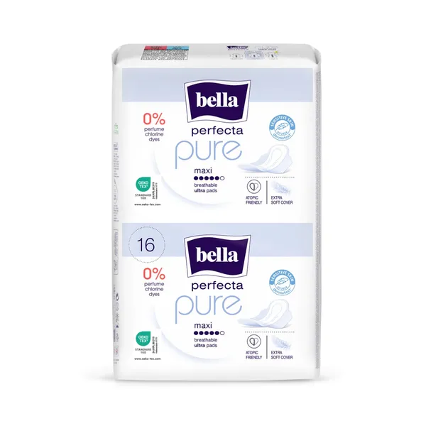 Higieniniai paketai BELLA PERFECTA PURE MAXI, 16 vnt.