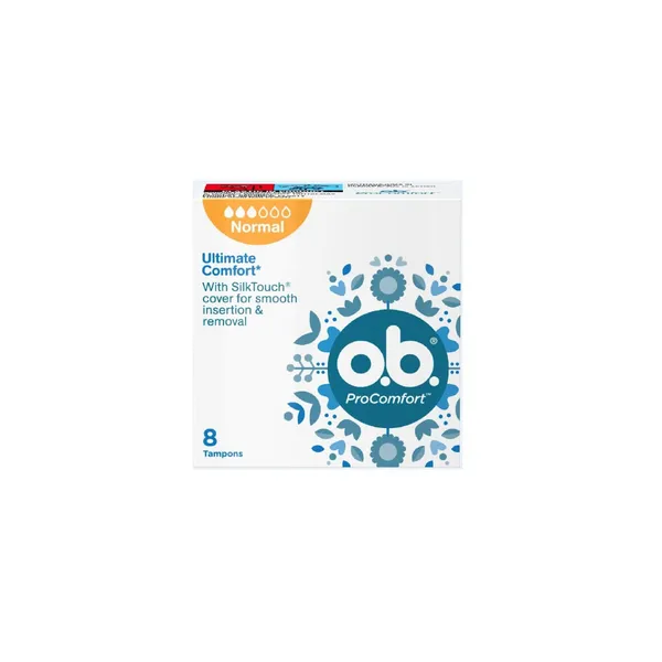 Higieniniai tamponai O.B. PRO COMFORT NORMAL, 8 vnt.