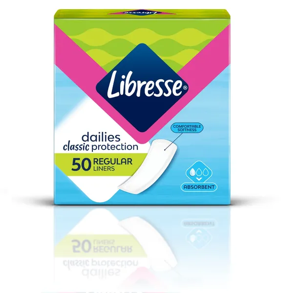 Higieniniai įklotai LIBRESSE CLASSIC, 50 vnt.
