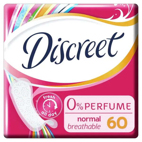 Higieniniai įklotai DISCREET Normal, 60 vnt.