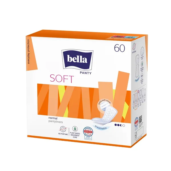Higieniniai įklotai BELLA PANTY SOFT, 60 vnt.