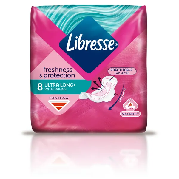 Higieniniai paketai LIBRESSE Invisible, Super, 8 vnt.