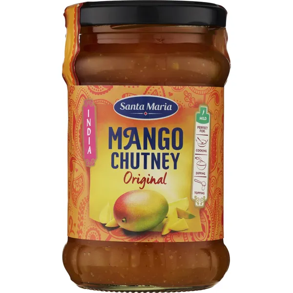 Indiškas čatnis SANTA MARIA su mangais, 350g