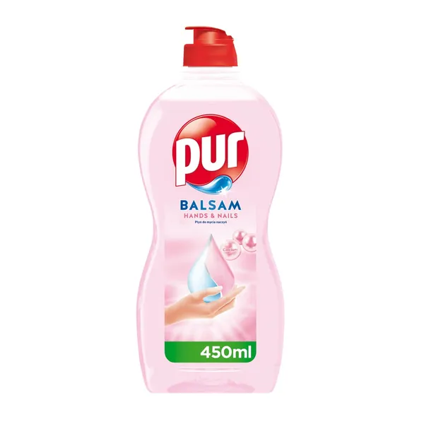 Indų ploviklis PUR Hand & Nails, su kalciu, 450 ml