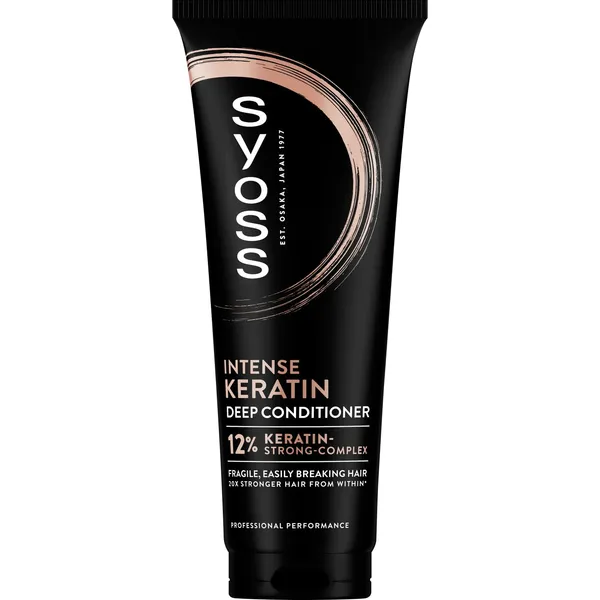 Intensyvus plaukų balzamas SYOSS KERATIN, 250 ml