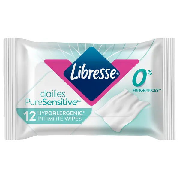 Intymios hig. serv. Libresse Pure Sensitive, 12 vnt