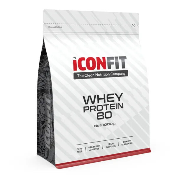 Išrūgų baltymai ICONFIT, šokolado skonio, su saldikliu 1 kg