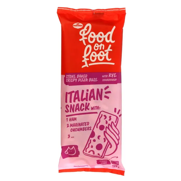 Itališka apkepėlė su kumpiu FOOD ON FOOT, 125 g