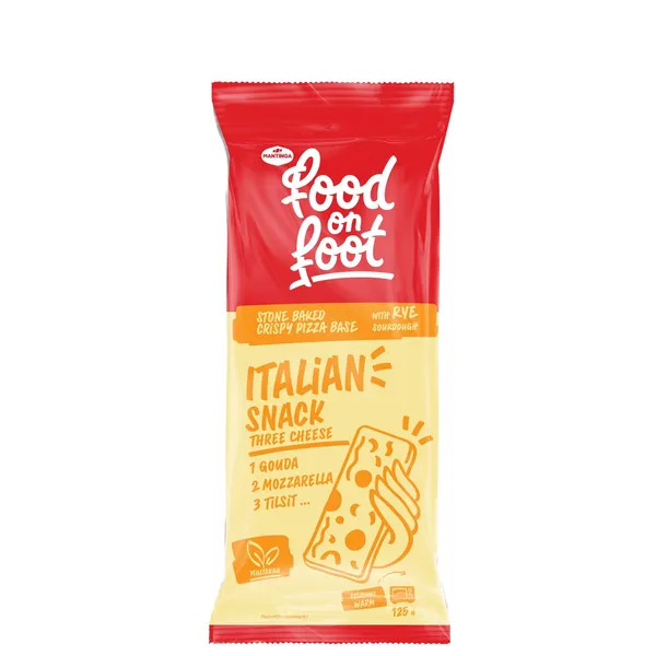 Itališka apkepėlė trys sūriai FOOD ON FOOT, 125 g
