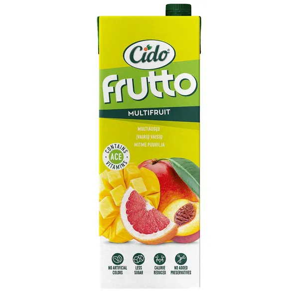 Sulas dzēriens Cido Frutto multiaugļu 1,5l