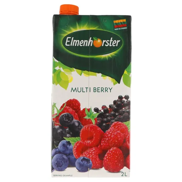 Įvairių uogų sulčių gėrimas ELMENHORSTER, 2l, 12%