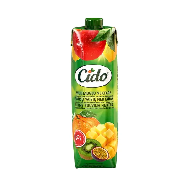 Įvairių vaisių gėrimas CIDO, 1 l