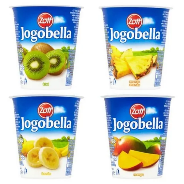 Jogurtas ZOTT JOGOBELLA EXOTIC su vaisiais, 2,7 %, 150 g