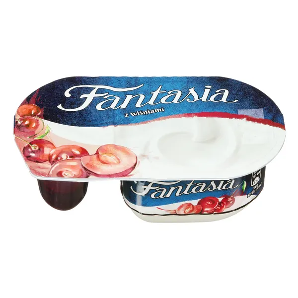 Jogurtas su vyšniomis FANTASIA, 5,3 % rieb., 118 g