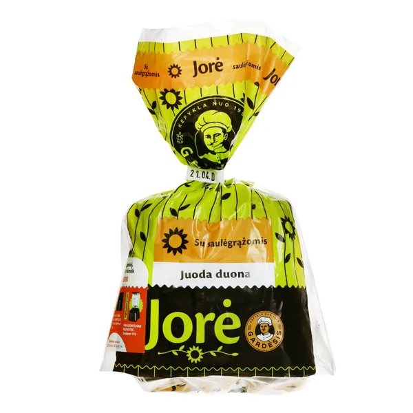 Juoda duona su saulėgrąžomis JORĖ, 280 g