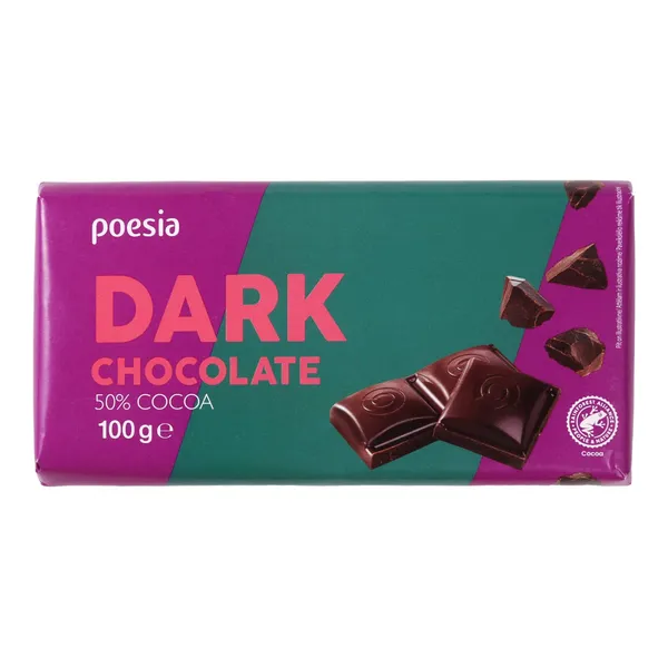 Juodasis šokoladas Poesia 100 g