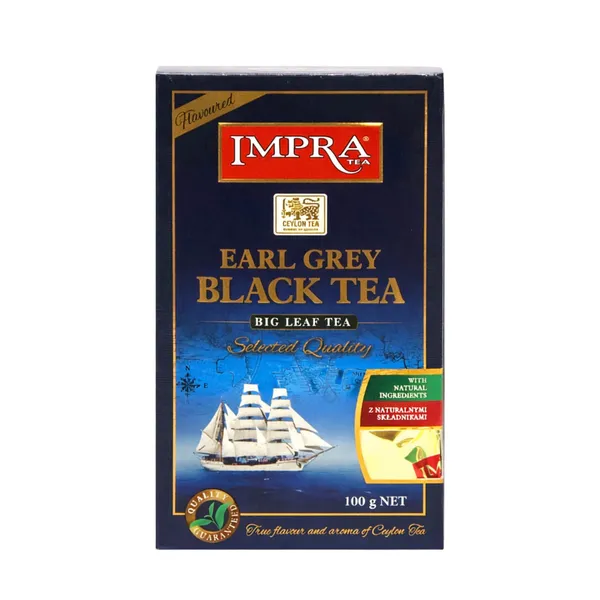 Juodoji Ceilono arbata IMPRA EARL GREY, 100 g