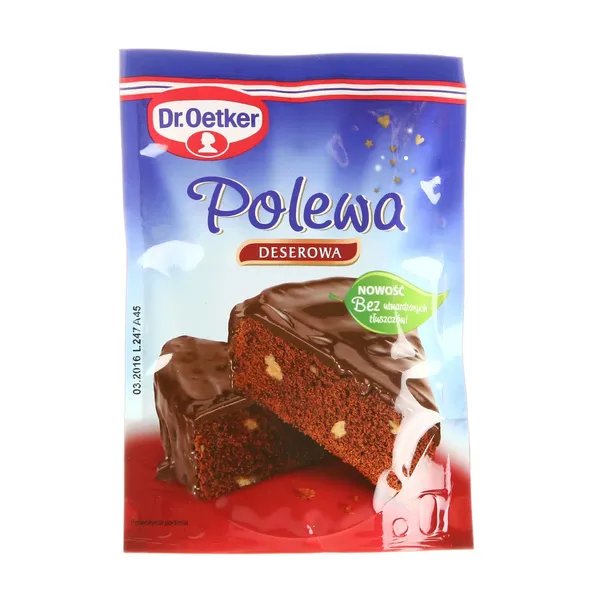 Glazūra Dr.Oetker melnās šokolādes 100g